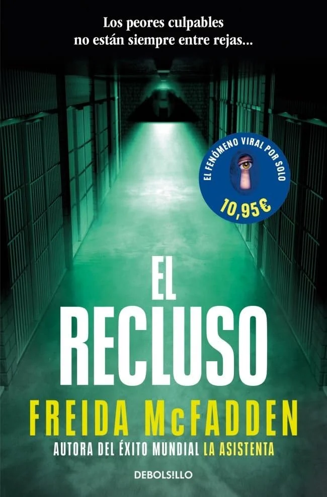 Portada de El recluso, de Freida McFadden