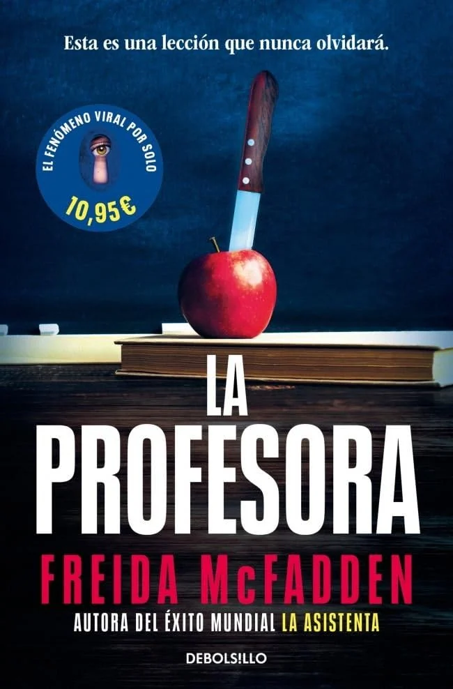 Portada de La profesora, de Freida McFadden