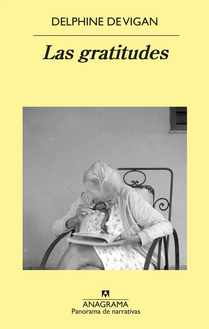 Portada de Las gratitudes, de Delphine de Vigan